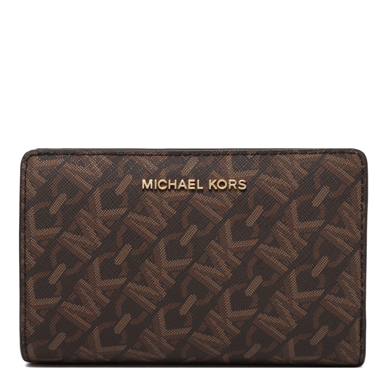 MICHAEL KORS 스냅 ZA 지갑 브라운